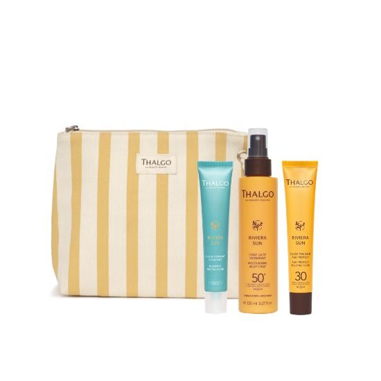 Promo Fluid hidratant SPF30 + Lotiune calmanta pentru fata + Lotiune spray hidratanta SPF 50+