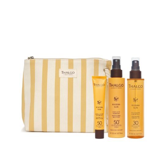 Promo Fluid hidratant SPF50 + Ulei cu protectie solara SPF30 + Lotiune spray hidratanta SPF 50+
